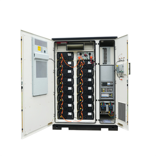 Industrial battery storage Server Rack on enclosure between network