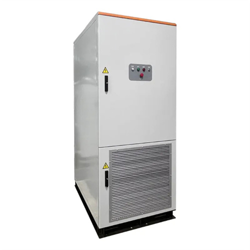 Open front outdoor solar battery data rack